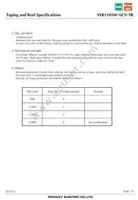 VFR1105W-6C9-TR Datasheet Page 16