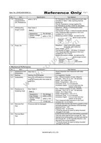 VFR3VD31E131U31A Datasheet Page 2