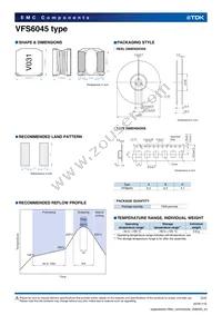 VFS6045SA151 Datasheet Page 3