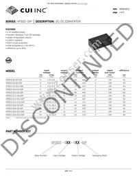VFSD2-S24-S15-SIP Datasheet Cover