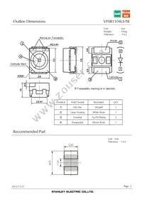 VFSR1104LS-TR Datasheet Page 2