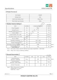VFSV1104LS-TR Datasheet Page 3