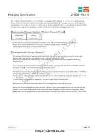 VFSV1104LS-TR Datasheet Page 12