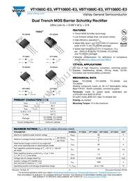 VFT1080C-E3/4W Datasheet Cover
