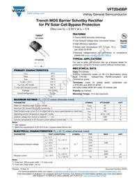 VFT2045BP-M3/4W Datasheet Cover