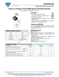 VFT2045C-M3/4W Datasheet Cover