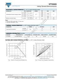 VFT2060G-M3/4W Datasheet Page 2