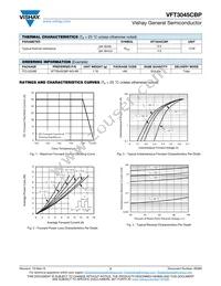 VFT3045CBP-M3/4W Datasheet Page 2
