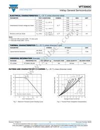 VFT3060C-M3/4W Datasheet Page 2