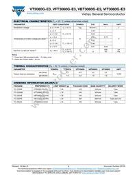 VFT3060G-E3/4W Datasheet Page 2