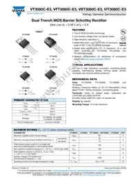 VFT3080C-E3/4W Datasheet Cover
