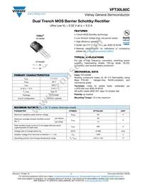 VFT30L60C-M3/4W Datasheet Cover