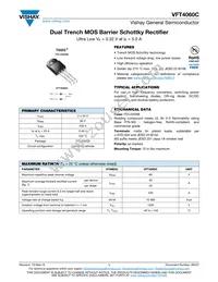 VFT4060C-M3/4W Datasheet Cover