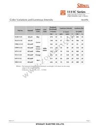 VFY1111C-4BY3D-TR Datasheet Page 2