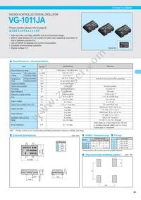 VG-1011JA 19.4400MAVK0 Datasheet Cover