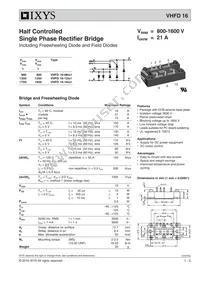 VHFD16-16IO1 Datasheet Cover