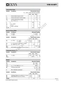 VHM40-06P1 Datasheet Page 2