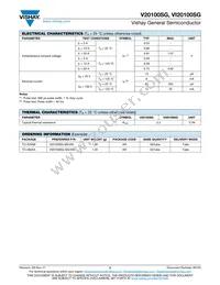 VI20100SGHM3/4W Datasheet Page 2