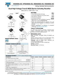 VI20200G-E3/4W Datasheet Cover