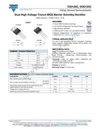 VI30120CHM3/4W Datasheet Cover