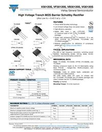 VI30120SHM3/4W Datasheet Cover