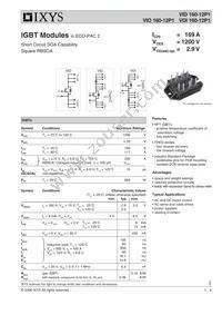 VIO160-12P1 Datasheet Cover