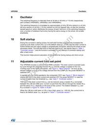 VIPER06HN Datasheet Page 15