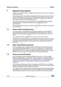 VIPER17LN Datasheet Page 14