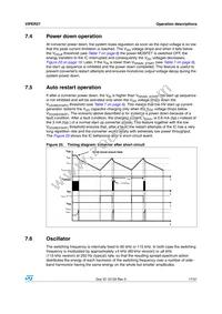 VIPER27LD Datasheet Page 17