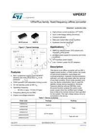 VIPER37HDTR Datasheet Cover