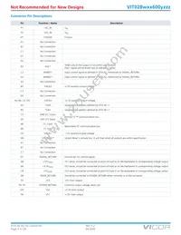 VIT028H3U600C002 Datasheet Page 3