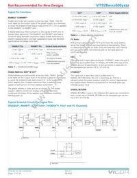 VIT028H3U600C002 Datasheet Page 17