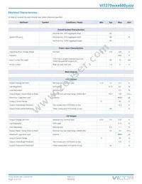 VIT270H3U600C002 Datasheet Page 5