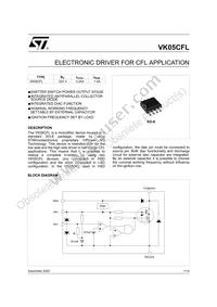 VK05CFLTR-E Datasheet Cover