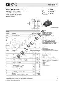 VKI75-06P1 Datasheet Cover