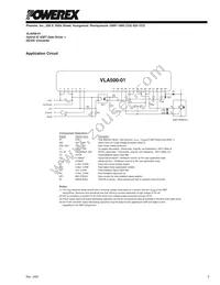 VLA500-01 Datasheet Page 5