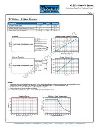 VLED150W-214-C0700-D-HV Datasheet Page 3