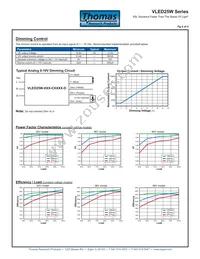 VLED25W-025-C1050-D Datasheet Page 4