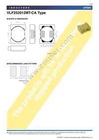 VLF252012MT-R68N-CA Datasheet Page 5