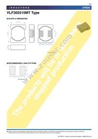 VLF302510MT-150M Datasheet Page 5