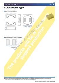 VLF302512MT-1R5N Datasheet Page 5