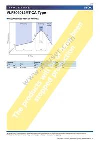 VLF504012MT-220M-CA Datasheet Page 4