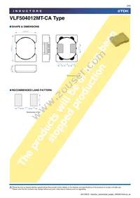 VLF504012MT-220M-CA Datasheet Page 5