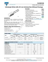 VLHW5100 Datasheet Cover