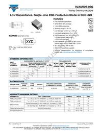 VLIN2626-02GHE3-18 Datasheet Cover