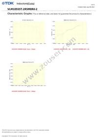 VLM10555T-2R5M8R0-2 Datasheet Page 3