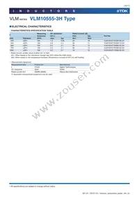 VLM13580T-3R3M-D1 Datasheet Page 10