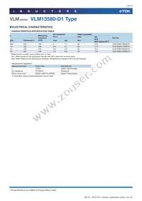 VLM13580T-3R3M-D1 Datasheet Page 14