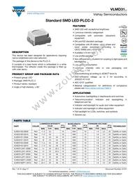 VLMD31L2P1-GS18 Datasheet Cover