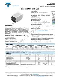 VLME2302-GS08 Datasheet Cover